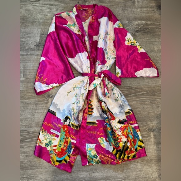 Jackets & Blazers - Japanese silky robe